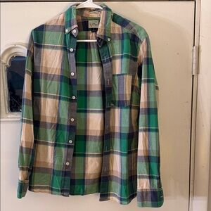 J. Crew Multicolor Plaid Casual Shirt